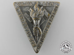 A 1934 1St Anniversary Of The National Rising Badge