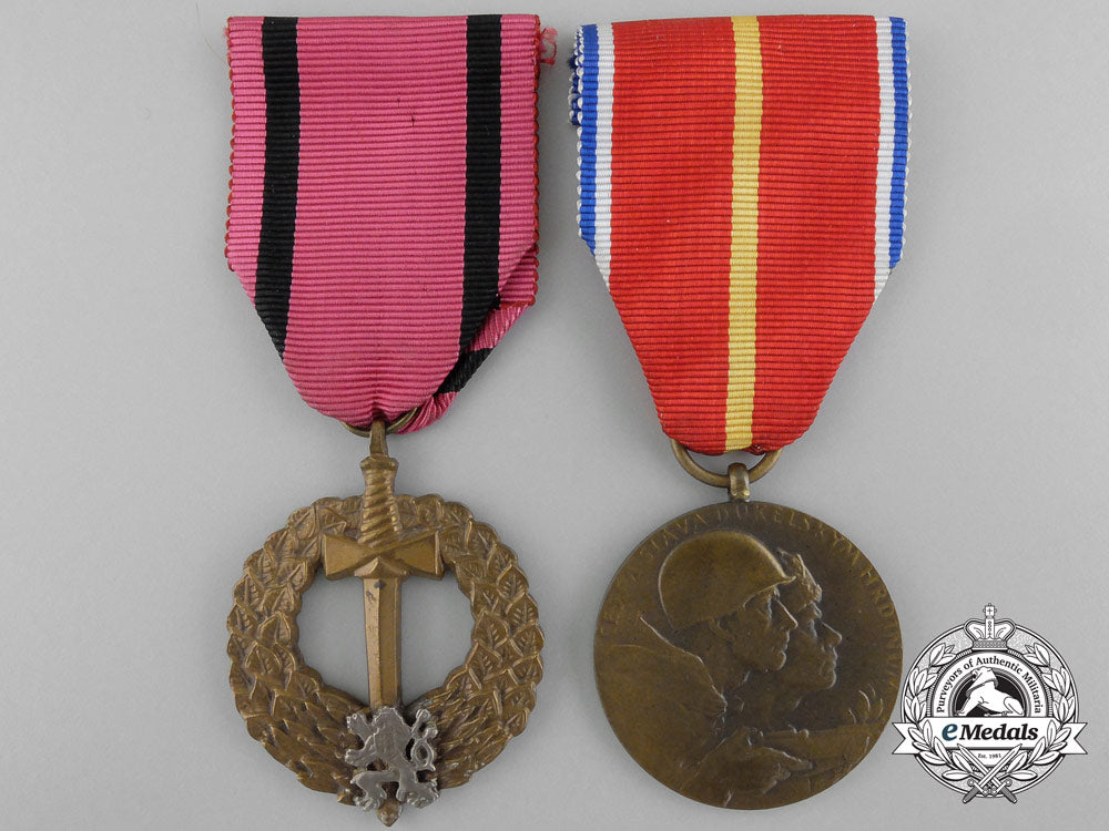 czechoslovakia._two_medals&_awards_b_8610