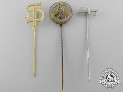 Three Second War Period German Stickpins