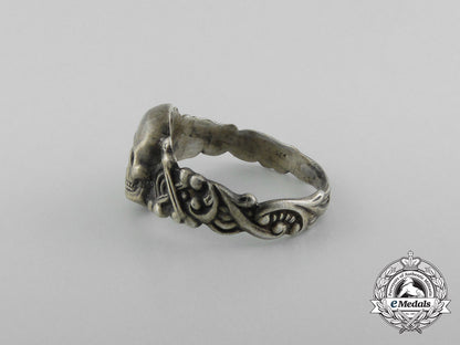 a_second_war_german_skull_ring_in_silver_b_8722