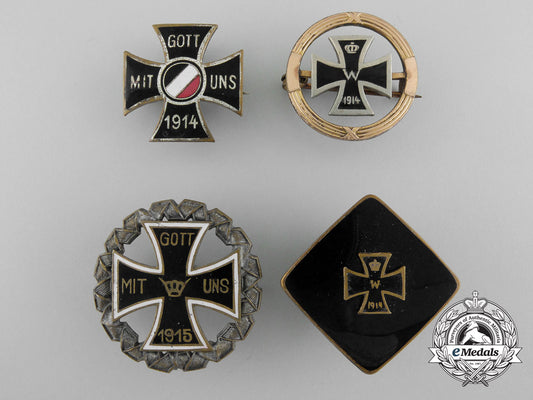germany,_imperial._a_lot_of_first_war_iron_cross_badges_b_8742_2