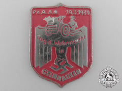 A 1939 Commemorative Badge For The Day Of The Wehrmacht