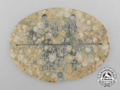 A Second War 1St Kosak Division Id Tag; Ground Recovered
