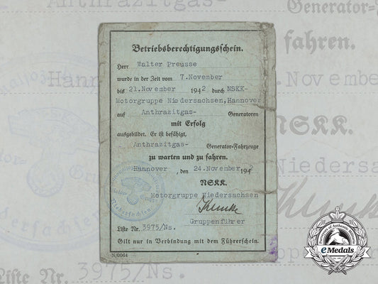 germany,_nskk._an_anthracite_gas_operation_qualification_certificate_b_9154
