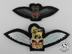 United Kingdom. A Qeii Royal Air Force (Raf) Glider Regiment Pilots Wings Badges