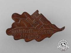 A 1934 Badge Commemorating The War Victims Of The Town Of Frankfurt