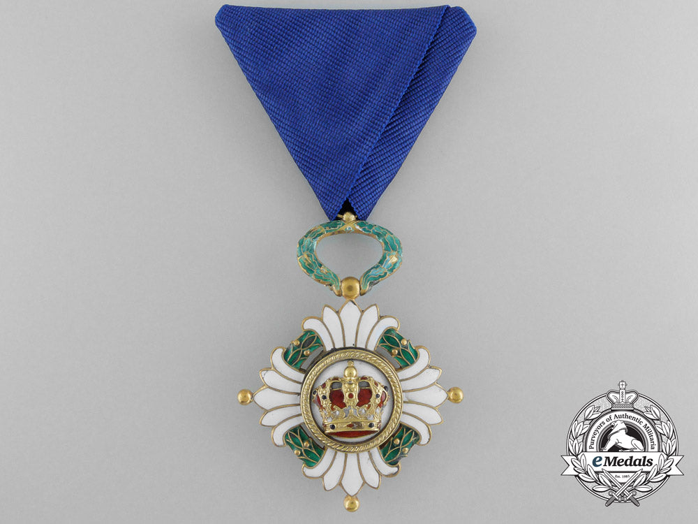 an_order_of_the_yugoslav_crown;_fourth_class_by_huguenin_freres_b_9506