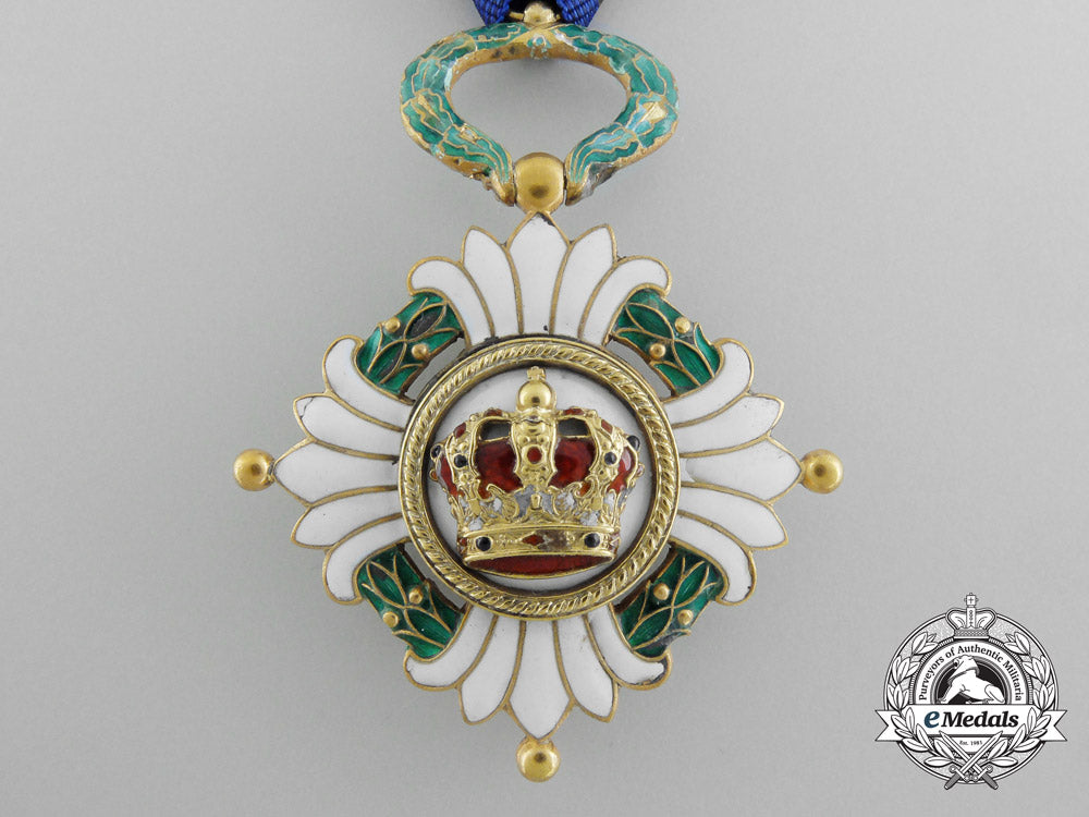 an_order_of_the_yugoslav_crown;_fourth_class_by_huguenin_freres_b_9507