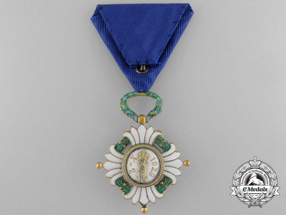 an_order_of_the_yugoslav_crown;_fourth_class_by_huguenin_freres_b_9511