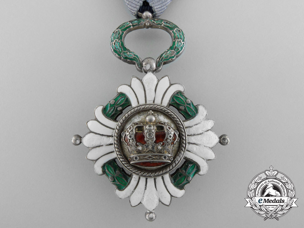 an_order_of_the_yugoslav_crown;_fifth_class_with_case_by_huguenin_freres_b_9739_1