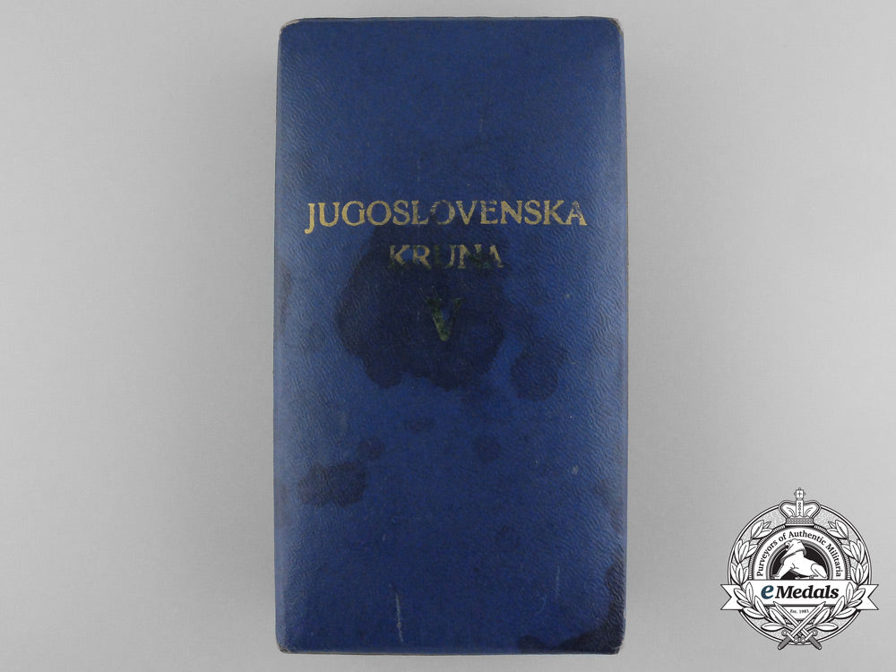 an_order_of_the_yugoslav_crown;_fifth_class_with_case_by_huguenin_freres_b_9744_1