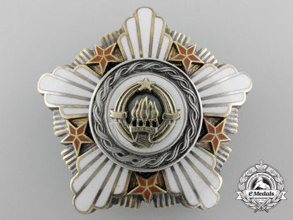 an_order_of_the_yugoslavian_republic_with_silver_wreath(_ii_rank);_type_i_b_9834