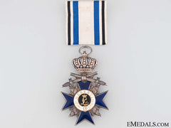 A Bavarian Order Of Military Merit With Swords; 4Th Class