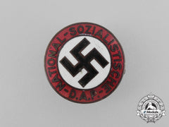 A Nsdap Party Member’s Lapel Badge By Paulmann & Crone Of Lüdenscheid