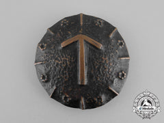 A Third Reich Period German “Tyr - To Sacrifice” Runic Badge