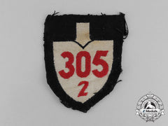 A Third Reich Period Rad (National Labour Service) Unit Sleeve Insignia
