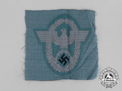 A Third Reich Period Police Officer’s Sleeve Eagle