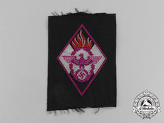 A Mint And Unissued Hj Fire Defense Sleeve Patch