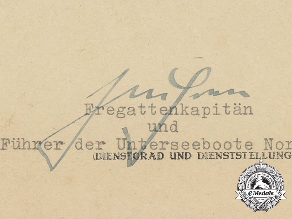 germany,_kriegsmarine._award_documents_signed_by_u-_boat_captain&_kc_with_swords_recipient_reinhard_suhren_bb_0201_1