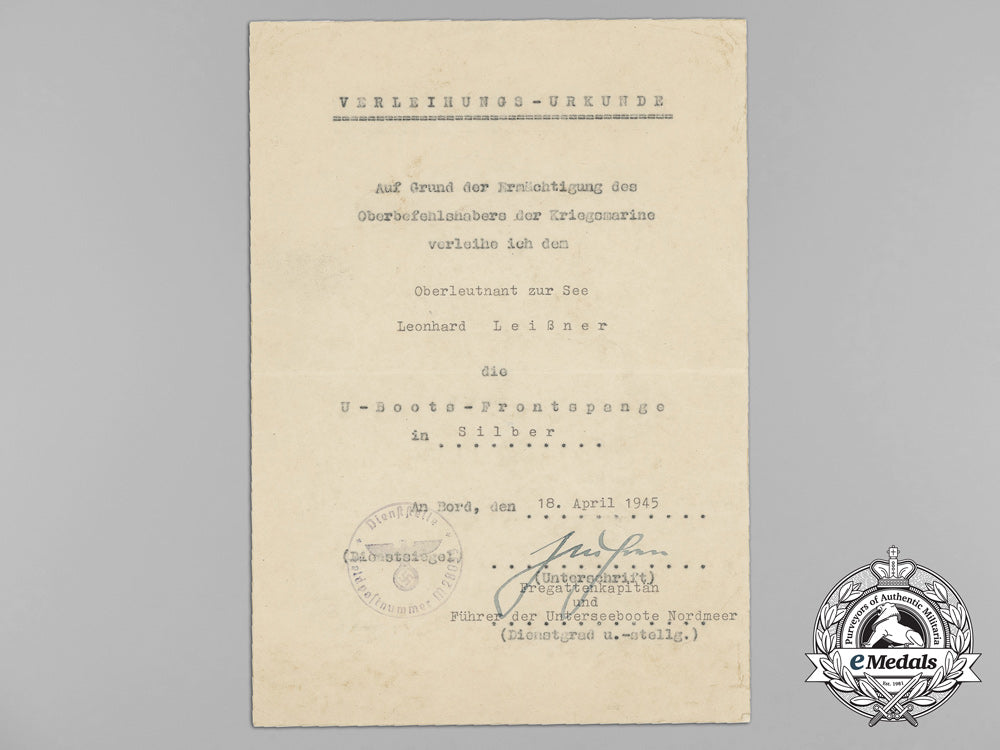 germany,_kriegsmarine._award_documents_signed_by_u-_boat_captain&_kc_with_swords_recipient_reinhard_suhren_bb_0202_1