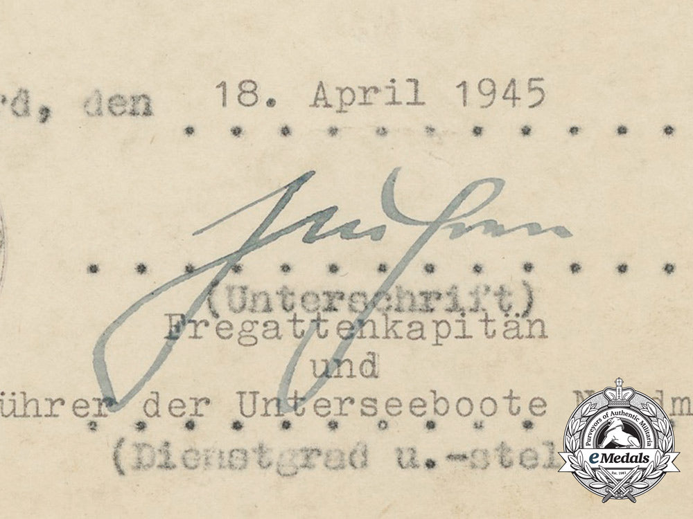 germany,_kriegsmarine._award_documents_signed_by_u-_boat_captain&_kc_with_swords_recipient_reinhard_suhren_bb_0203_1