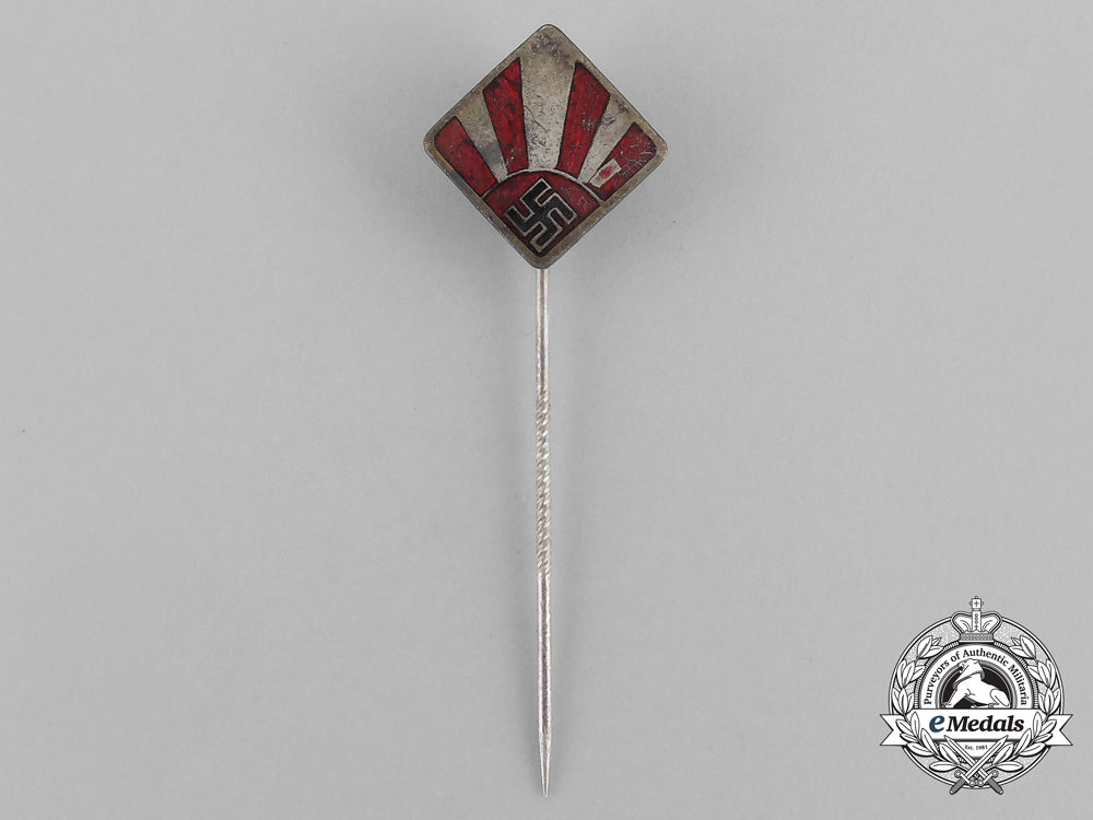 a_drl_sports_badge_document&_sports_teacher_stickpin_to_female_teacher_friedel_lenhardt_bb_0346