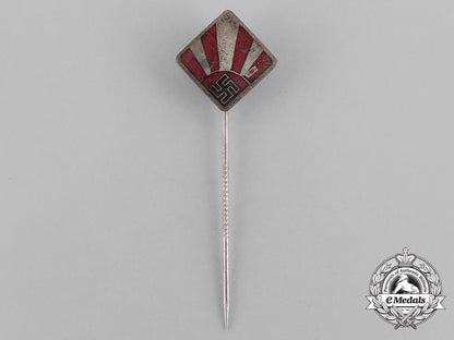 a_drl_sports_badge_document&_sports_teacher_stickpin_to_female_teacher_friedel_lenhardt_bb_0346