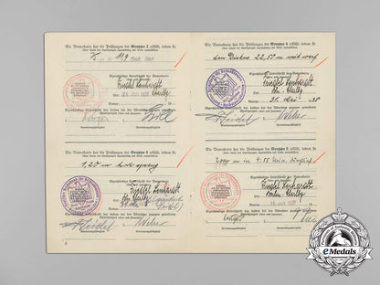 a_drl_sports_badge_document&_sports_teacher_stickpin_to_female_teacher_friedel_lenhardt_bb_0355_1