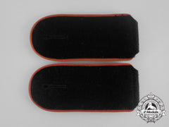 An Unissued Set Of Waffen-Ss Reconnaissance Em’s Shoulder Straps