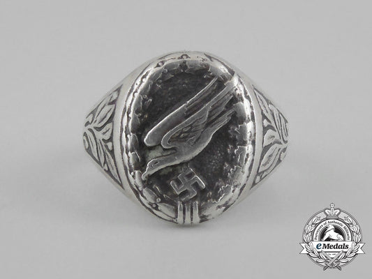 a_fallschirmjäger_silver_ring;_inscribed_october1940_bb_0485