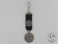 A 1937 Kyffhäuser League District Marksmanship Competition 4Th Prize Fob