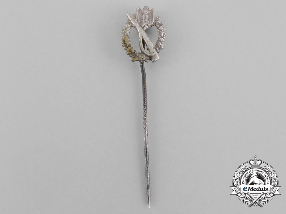 a_second_war_german_silver_grade_infantry_assault_badge_miniature_stick_pin_bb_0643_1
