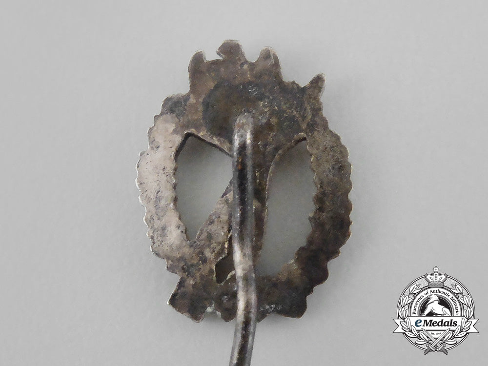 a_second_war_german_silver_grade_infantry_assault_badge_miniature_stick_pin_bb_0645_1