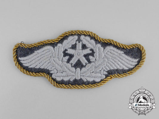 a_mint_luftwaffe_technical_personnel_trade_patch_with_outstanding_performance_braid_bb_0703
