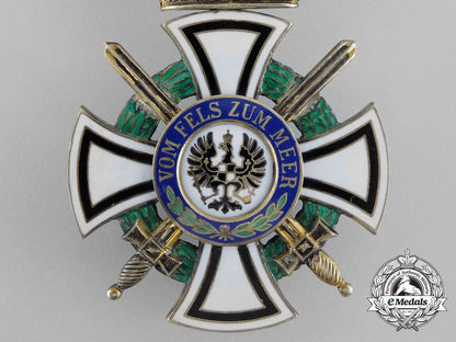 a_royal_house_order_of_hohenzollern;_knight's_cross_with_swords_by_wagner_bb_0842