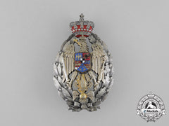 Romania, Kingdom. A Military High School Graduation Badge