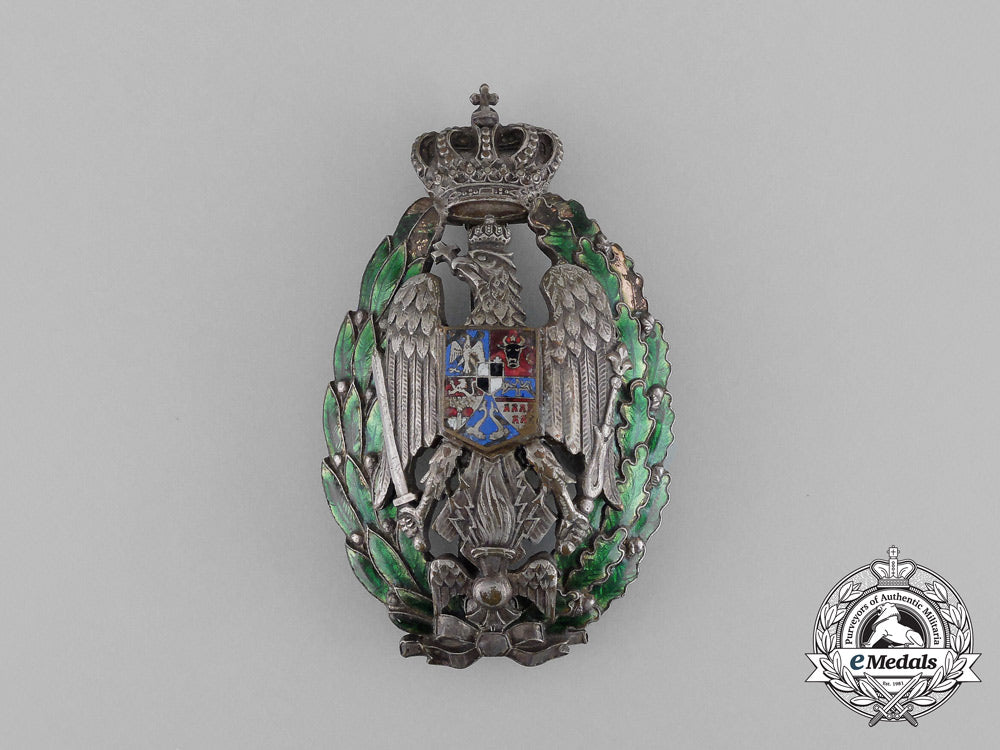 romania,_kingdom._an_administrative_academy_officer's_badge,21_st_infantry_division_bb_0930_1