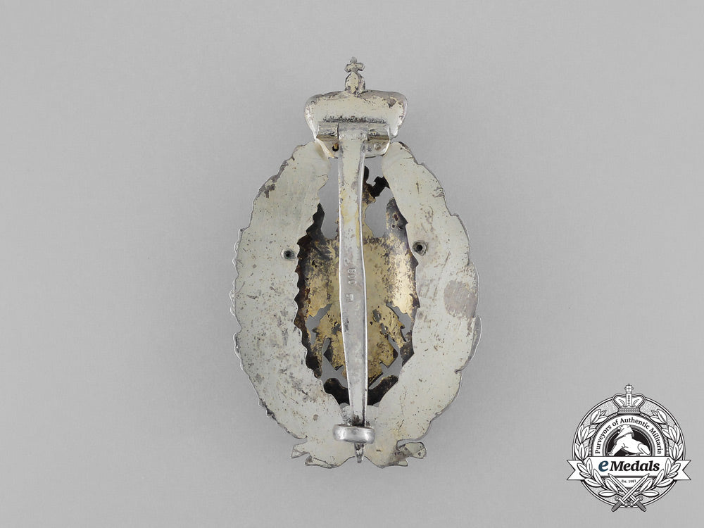 romania,_kingdom._an_administrative_academy_officer's_badge,21_st_infantry_division_bb_0931_1