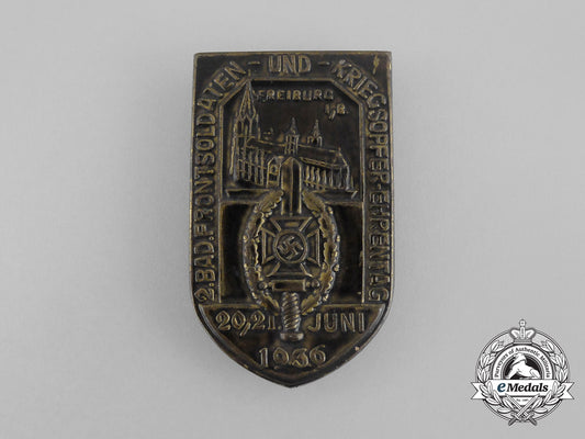 a1936_nskov_front_soldiers_and_war_victims_remembrance_day_badge_bb_1104
