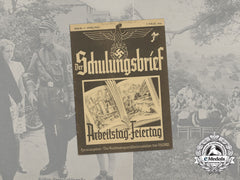 A German Propaganda Magazine “Der Schulungsbrief”, Vol. 5, Issue 7