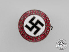 A Small Nsdap Party Member’s Lapel Badge; Marked
