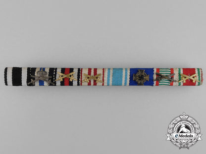 a_first_and_second_war_german/_austrian_long_service_medal_ribbon_bar_bb_1734