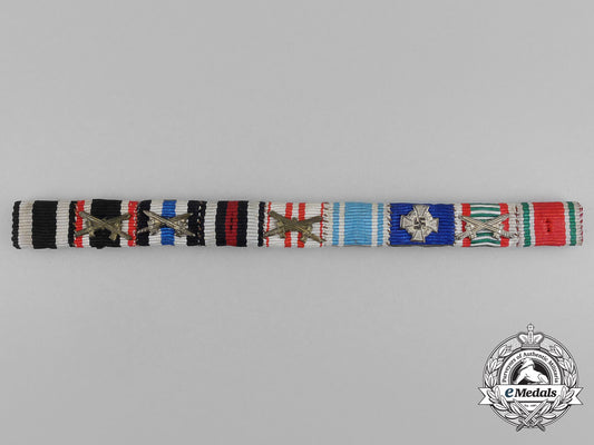 a_first_and_second_war_german/_austrian_long_service_medal_ribbon_bar_bb_1736
