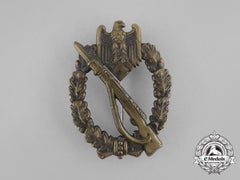 An Early Second War German Bronze Grade Infantry Assault Badge