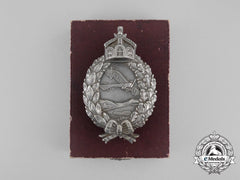 A Fine Quality First War Prussian Pilot’s Badge By C. E. Juncker In Its Original Case Of Issue