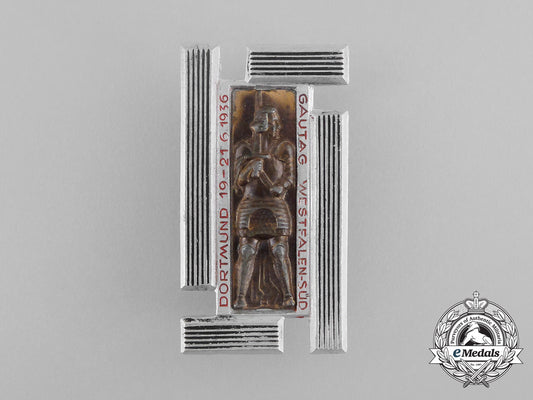 a1936_regional_council_day_of_westfalia-_south_badge_by_richard_sieper&_söhne_bb_1810