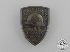 A 1933 Nürnberg “Only Unity Makes Us Strong” Badge