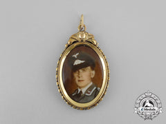 A Second War Luftwaffe Sweetheart Pennant Of A Flak Nco