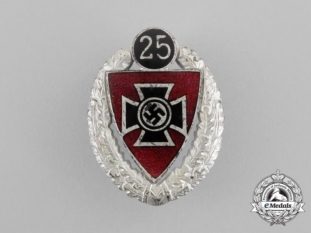 a25-_year_german_veteran’s_association_membership_badge_by_fritz_zimmermann_bb_1952