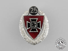 A 25-Year German Veteran’s Association Membership Badge By Fritz Zimmermann